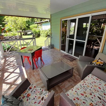 Raiatea, Opoa, Studio Du Fare Reve, Acces Mer Privatif Exterior foto