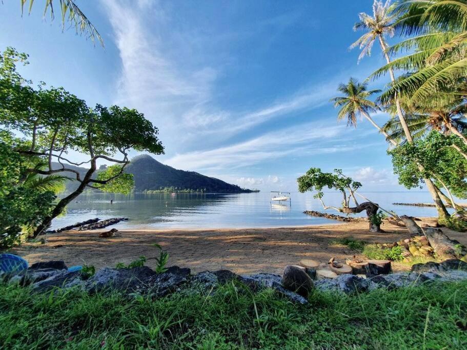 Raiatea, Opoa, Studio Du Fare Reve, Acces Mer Privatif Exterior foto