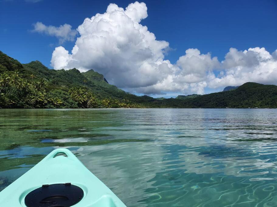 Raiatea, Opoa, Studio Du Fare Reve, Acces Mer Privatif Exterior foto